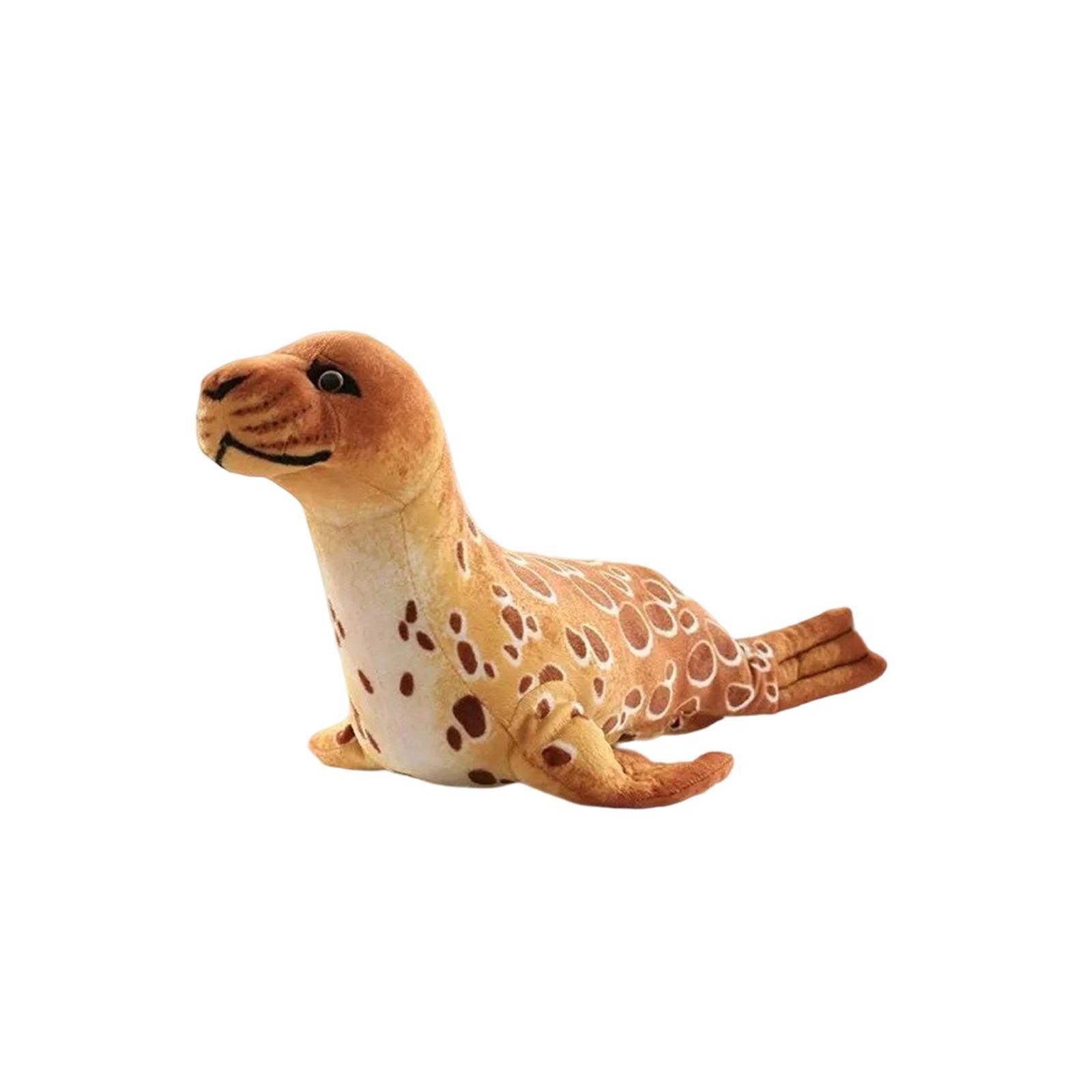 

Simulation Seal Stuffed Doll Toy - Look Cute Seal Plush Doll Soft Pillow - Home Decoration Aquarium Souvenirs Kids Birthday Gift One Size