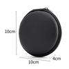 Durable Mini EVA Storage Box Black Portable Pouch Carrying Bag Zipper Earphone Case for Earphone