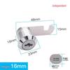 Universal Rotary Tongue Cabinet Lock Core