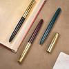 Penna stilografica Hero 616 Media con Assorbimento d'inchiostro a Pressione e Pennino Oro-Iridio, Corpo in Plastica, Edizione Speciale per Studenti.