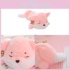 Lnazuma Genshin Impact Yae Miko Fox Pink Plush Toy Stuffed Doll Pillow Xmas Gift