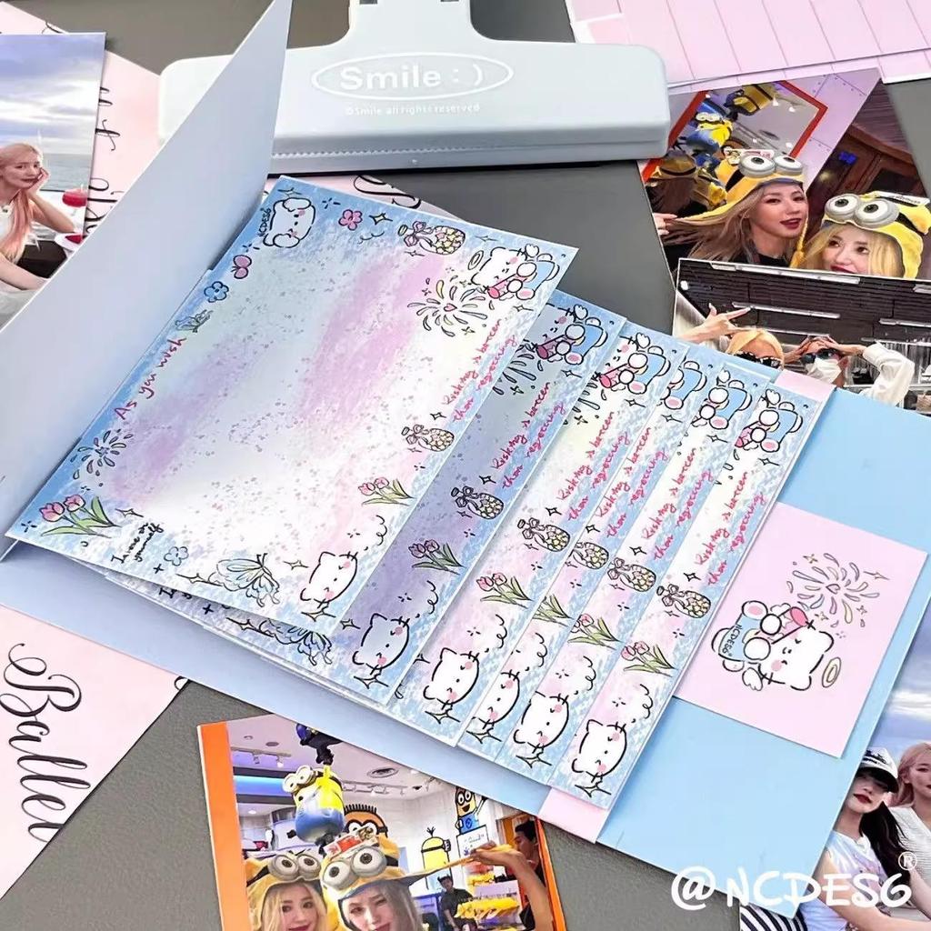 Sada 5 [Nováček 0.01] Ohňostrojové Koťátko Valentýnské DIY Sady na přání