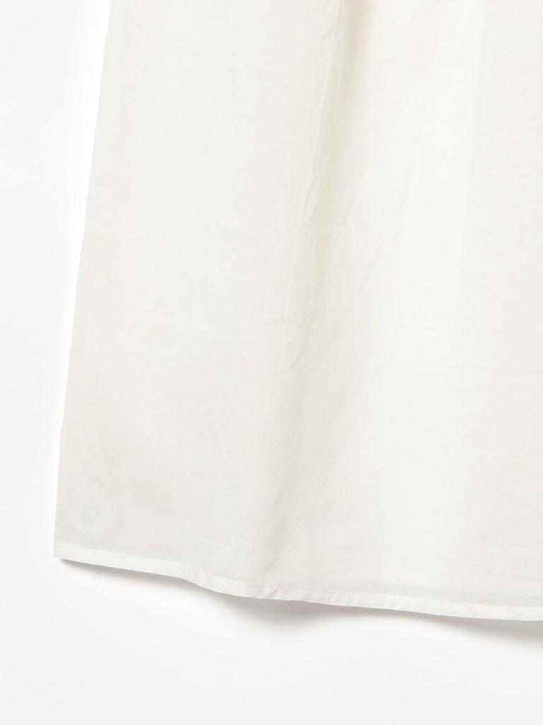 B:MING LIFE STORE by BEAMS Women's Wave Tuck Blouse (S-M) OFF WHITE M