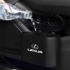 AARE1  In-vehicle Trash Can Car Logo Garbage Case Storage Bucket Accessories For Lexus F SPORT GX460 Ct200h IS250 ES 220D IS200 UX250h