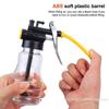High-Pressure Manual Oil Dispenser Long-Nozzle Oil Filler Can 200/300/500ML for Motorcycle Car Home Injector Bottle
