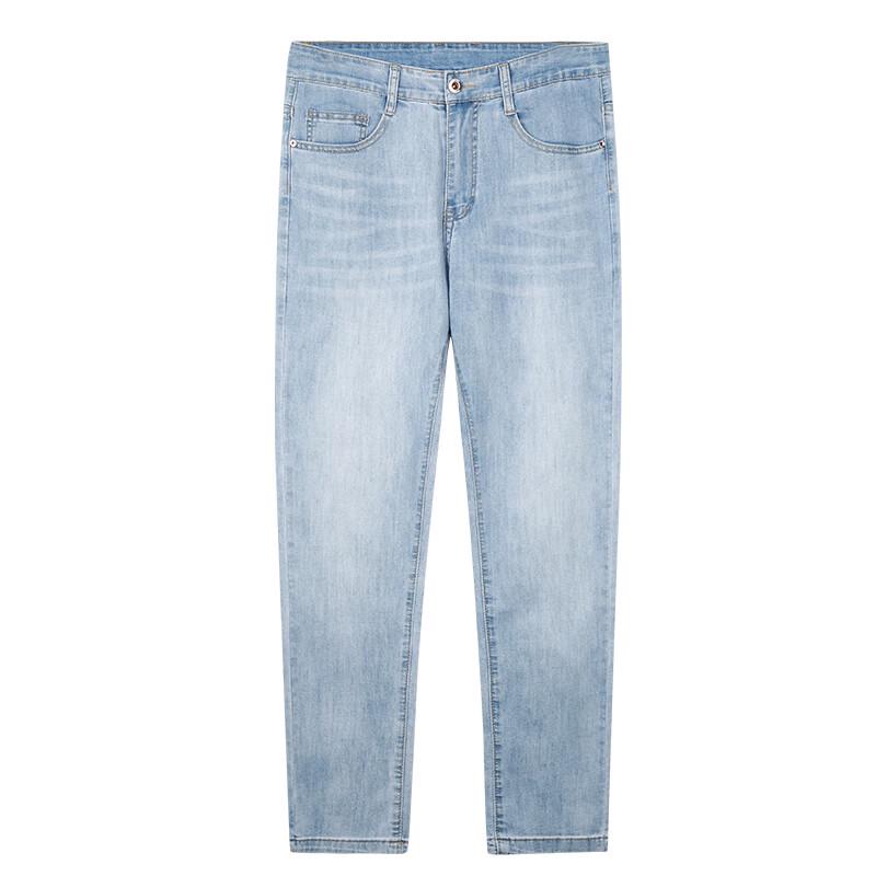 Caizi Men's Casual Straight-Leg Pants