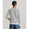 Lauren Ralph Lauren Striped Cotton Cardigan Model  Wmlrswes6820875100