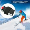 Verstellbarer Ski- und Stockträgergurt Nylon-Skihaltergurte Tragbarer Snowboard-Tragegurt Skifahren Snowboard Zubehör