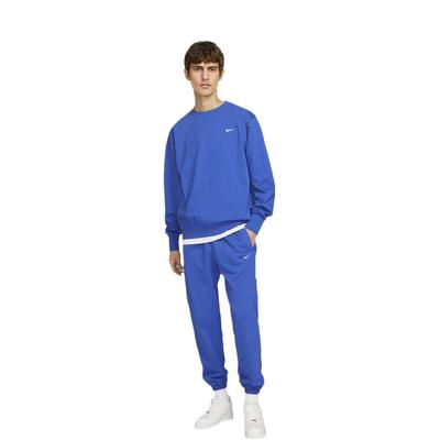 Sudadera de cuello redondo casual deportivo de edición estándar para hombre, tops, azul real para juegos, DQ5821-480