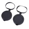2Pcs Objective Lens Caps Rubber Protective Snug Fit Telescope Lens Cover for ID 61 To 64mm Monocular Binocular