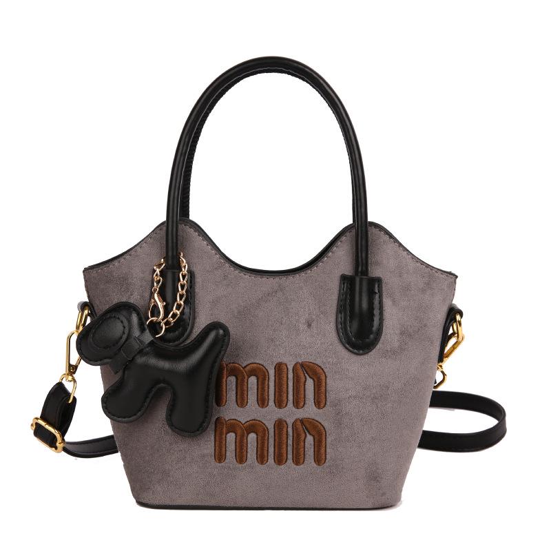 

Miu Универсальная сумка через плечо и сумка-ведро в корейском стиле