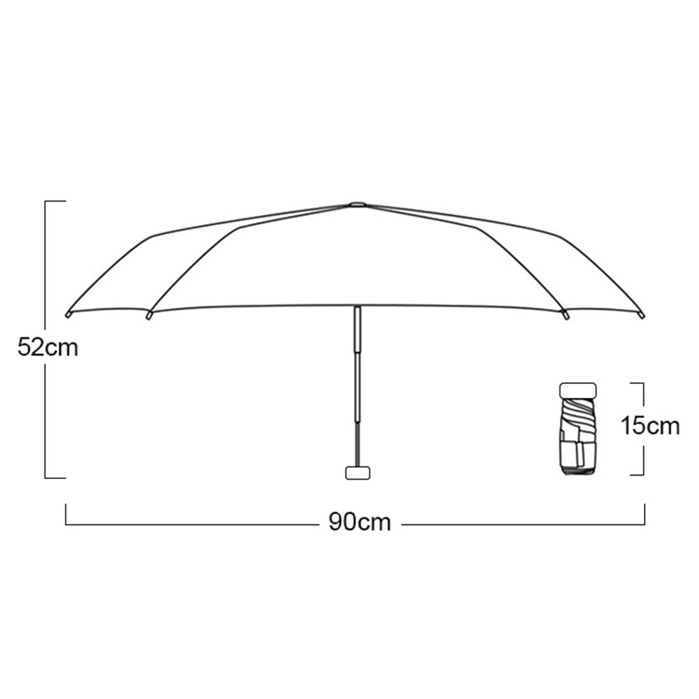Anti-UV Umbrella Anti-sunburn Sunny Umbrella Rainy Umbrella Family Friends Gifts