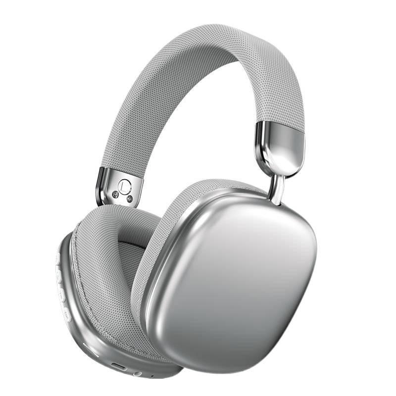 Electroplated Wireless Noise-Cancelling Bluetooth Headphones with Ultra-Long Battery Life