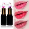 HISYI Crystal Changing Petal Lipstick, Jelly Lip Balm, Moisturizing Long Lasting Non-Stick Cup Glossy Lip Makeup for Women