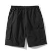 Men's Summer Cargo Shorts Loose Casual Multi-Pocket Drawstring Men's Jogging Cargo Shorts