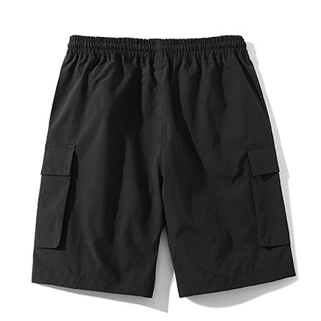 Men's Summer Cargo Shorts Loose Casual Multi-Pocket Drawstring Men's Jogging Cargo Shorts