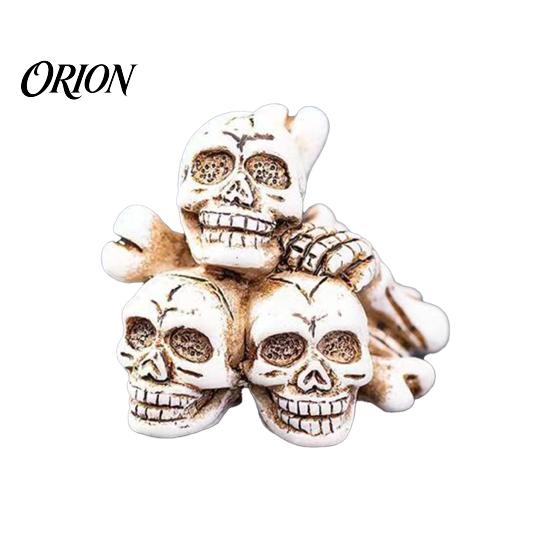 Fish Tank Landscaping Props Halloween Miniature Resin Ornaments, Micro Landscape Desktop Decor, Horror Succulents Terrarium Ornaments Scene