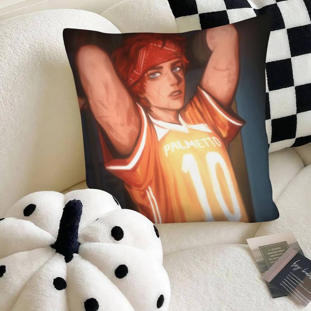 

The Foxhole Court Pillow Case Fashion Square Pillowcase Bedroom Sofa Room Ins Decoration Leisure 40x40cm16x16in