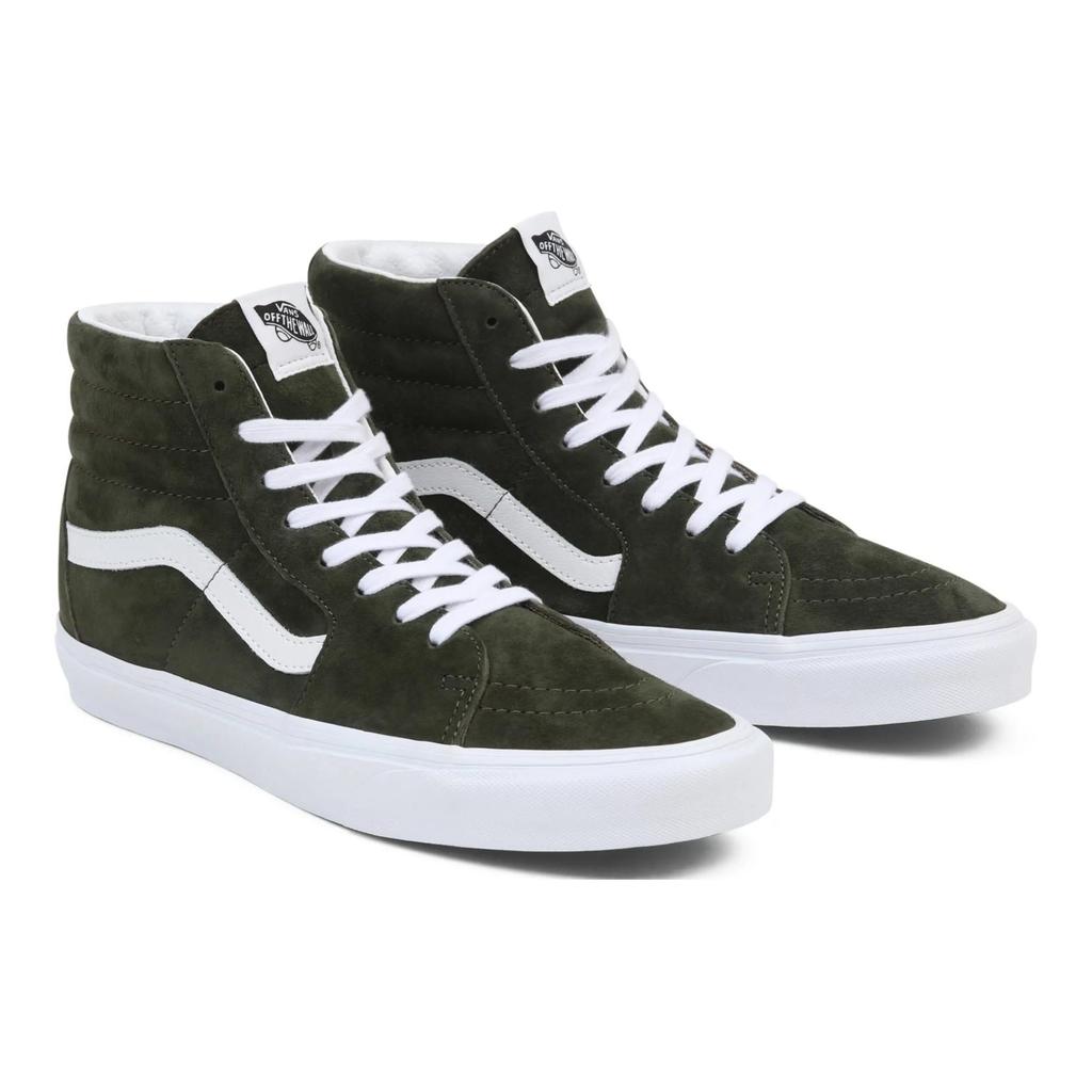 Sk8 Vans Hi Zamszowe 'Pig Suede Green' VN0A4BVT50K