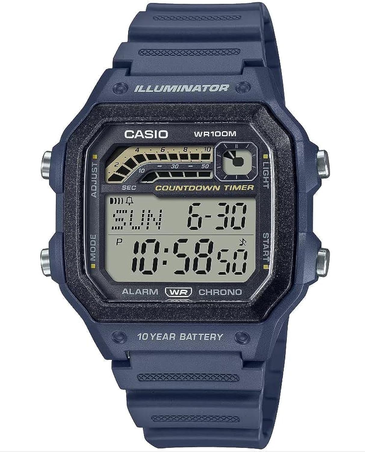 

[Casio] Часы Casio WS1600H-2AV мужские синие