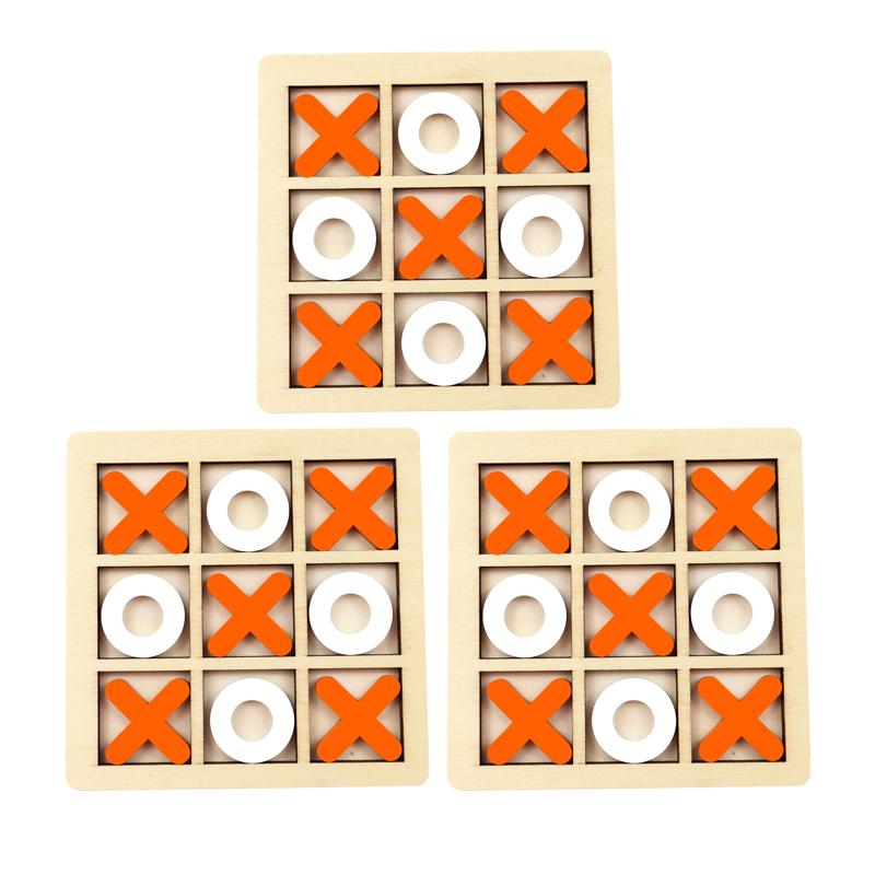 Montessori Spiel Spiel Holzspielzeug Mini Schach Interaktion Puzzle Training Gehirn Lernen Frühe Lernspielzeuge Für Kinder