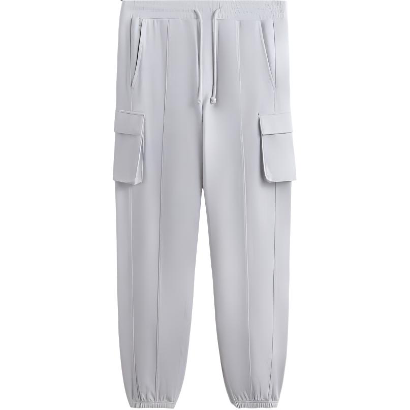 

Kith Брюки карго Interlock Sennet II Светло-серый меланж Мужские Низ KHM060545-002 L