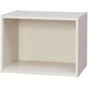 CX-1 Color Box, 1 Tier, 41.5cm Wide X 29cm Deep X 30.5cm High, Off-White