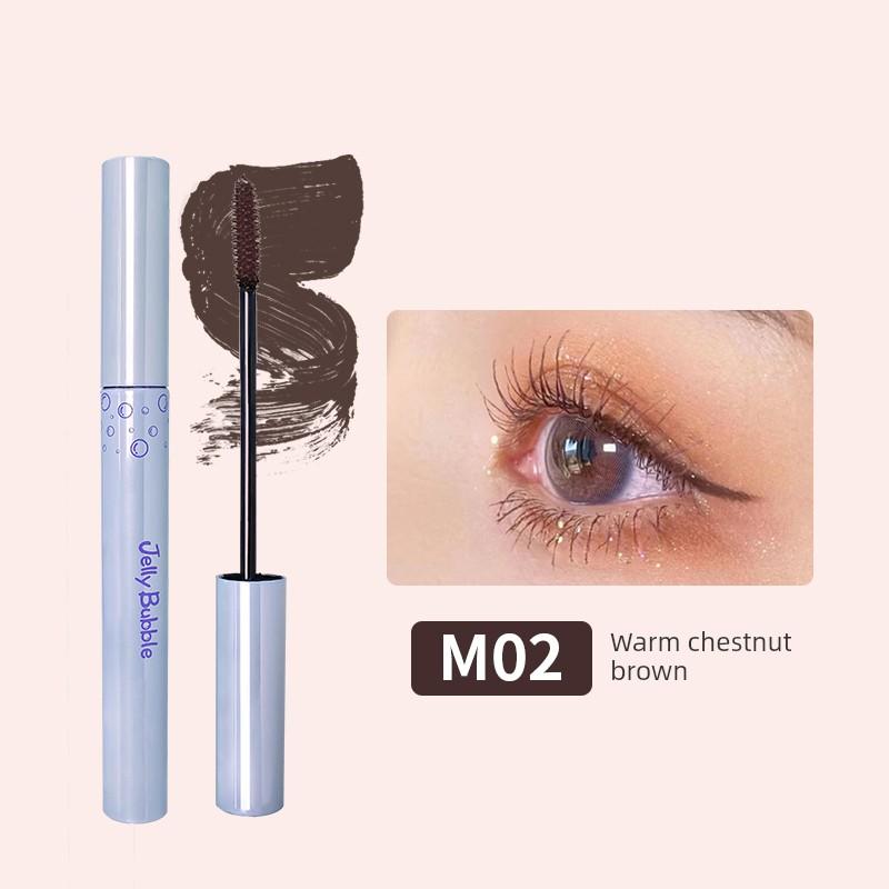 Jelly Bubble Color Mascara Curly Long Hair-Styling Black Waterproof Not Smudge Novice