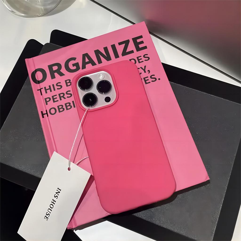 Soft Ultrathin Candy Color Matte Phone Case For iPhone 11 12 13 14 15 16 Pro Max 14 Plus Silicone Shockproof Bumper Back Cover