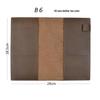 Genuine Leather A5/A6/B6 Notebook Cover - Top Layer Vegetable Tanned Protective Envelope Case