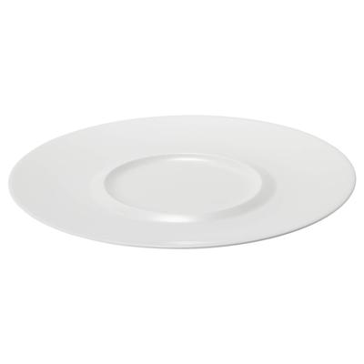 Pro-Style Plate, 27cm, White, Simple, Stage Plate, Microwave and Dishwasher Safe, Made In Japan, 50131-5795