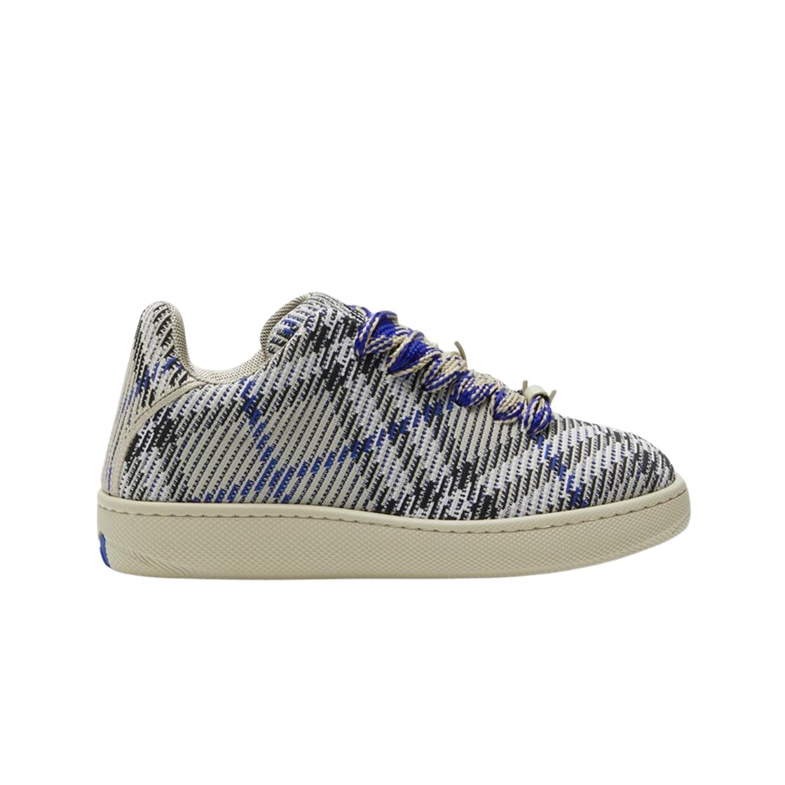 

(w) Burberry Check Knitted Box Sneakers Liken EU 38W