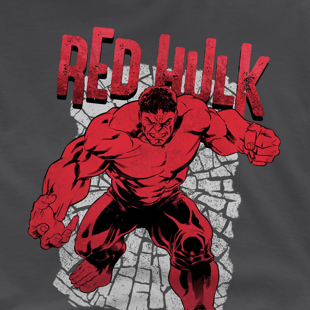 Captain America: Brave New World Childrens/Kids Red Hulk Cracked T-Shirt