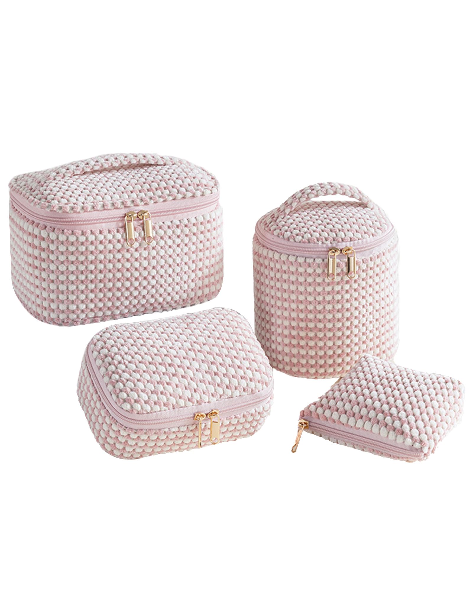 

Large Capacity Makeup Stylish Makeup Popular Cosmetic Easy to Small Item Cosmetic Toiletry Skincare Cosmetic Storage Multifunctional Travel Pouch Set