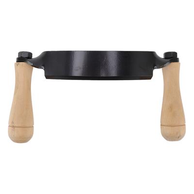 Draw Knife Wooden Handle HRC 30 Durable Tungsten Steel Curved High Sharpness Draw Shave Knife for
