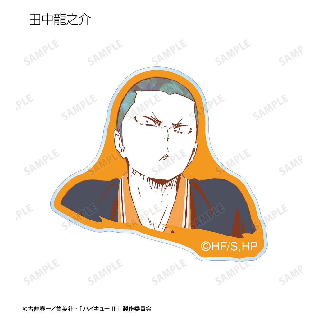 Armabianca Haikyu Trading Ani Art 1st Acrylic Stickers ver.A Size: Approx. 38 X 34 Mm Thickness: 1 Mm Box of 9