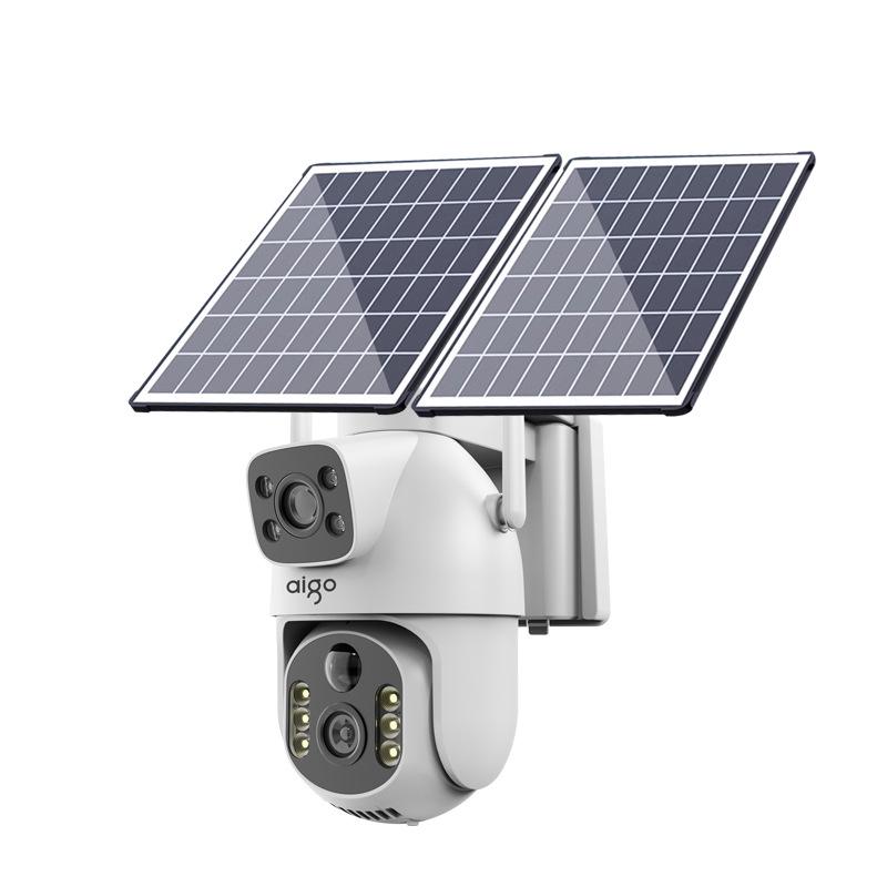 Solar-Powered HD Outdoor Camera with 360° Night Vision and Waterproof, No Power or Network Needed