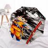 1pc Dragon Ball Z Goku Umbrella Automatic Open Close Portable 3-Fold Design 8 Bone Iron Frame Outdoor Umbrella Perfect Gift for Fans, Travelers, Daily