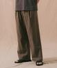 PERSTEP Cool Mix Linen-Like Flare Fit Long Pants Light Brown Khlp4703