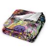 Beware of Pit Bulls They Will Steal Your Heart Flannel Blanket Colorful Pit Bull Fleece Plush Throw Blankets Soft Lightweight