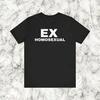 T-Shirt Lustiger Ex Etwas Lustiges Meme T-Shirt Ungezügelter Humor Gag Geschenk Lässiges T-Shirt
