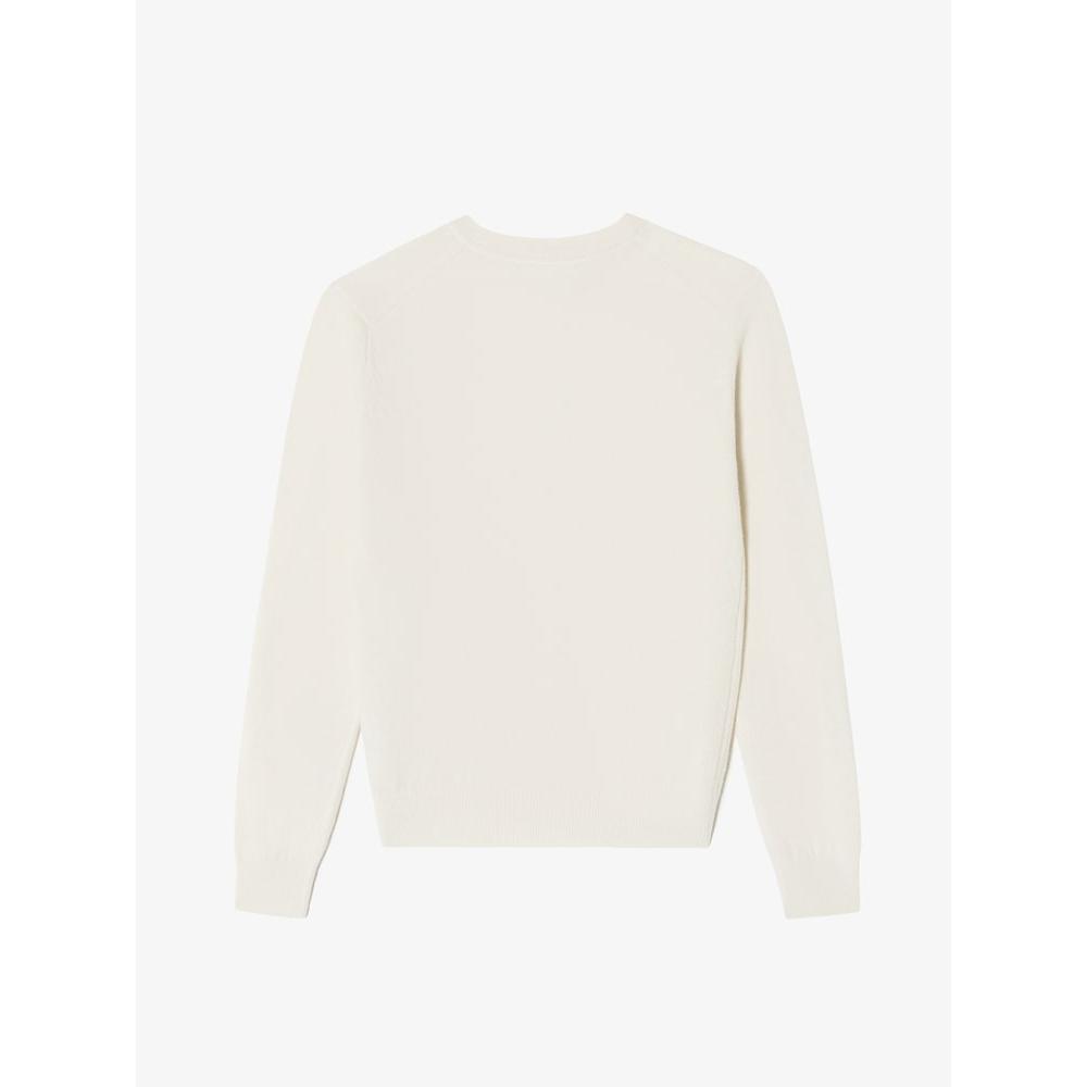 Lacoste Pulover de damă simplu cu gât rotund Af284e 54n Xfj q2nAf284e 54nXfj