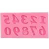 All 3Pcs Diy 3D Cake Decorating Baby Alphanumeric Shape Fondant Sugar Cake Silicone Mold Art Tools