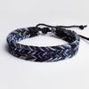 Handgefertigtes fünf-farbiges gewebtes Armband: Original japanisches trendiges Modeaccessoire
