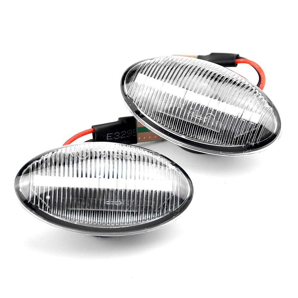 

Fit For MINI Cooper R50 R53 Hatchback LED Side Marker Turn Signal Light Flowing Water Repeater Indicator Dynamic Blinker Dynamic Crystal