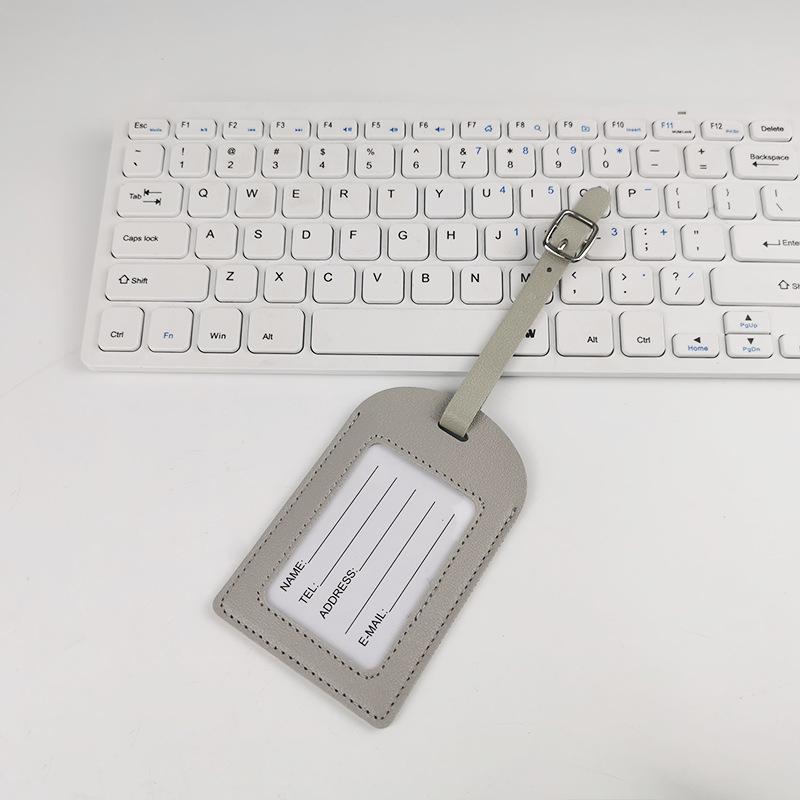 PU Leather Luggage ID Tag for Travel