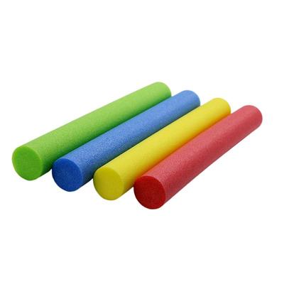 Solid Color Swimming Aid Foam Noodles Strong Buoyancy Swim Pool Water Float Stick For Children Adults