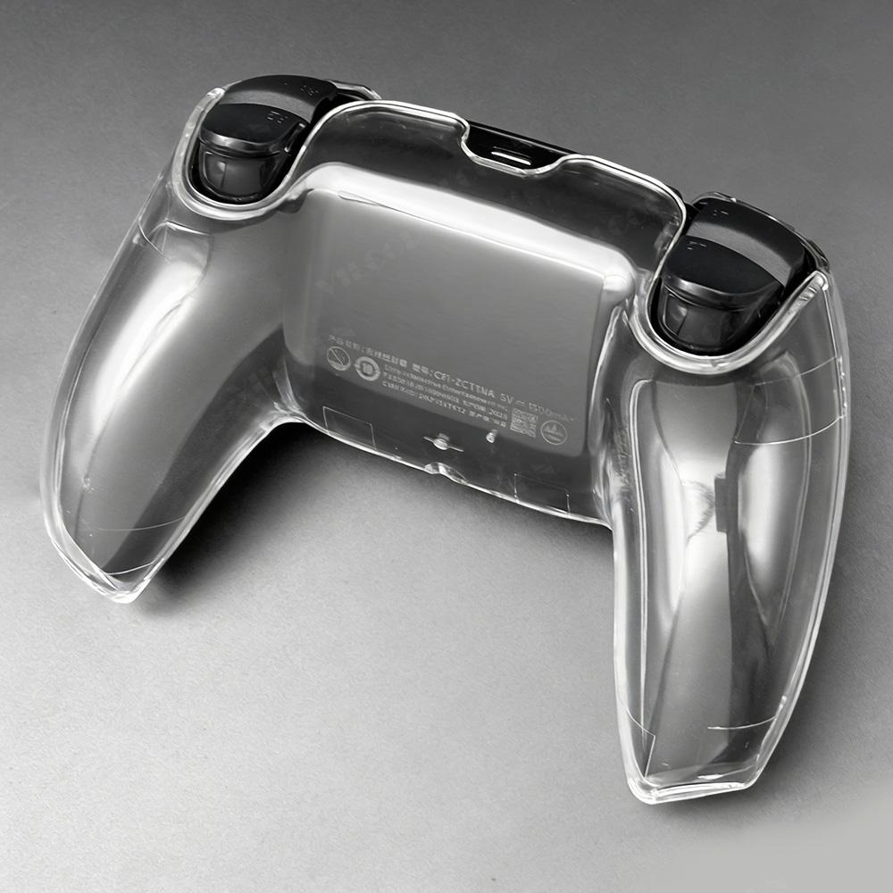 For PS5 DualSense Controller Clear PC Cover Ultra Slim Transparent Protector Case for PS5 Gamepad Game Accessories