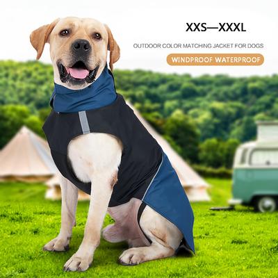 Reflexní voděodolný mazlíček Psí zateplená vesta Kabát Oblečení Štěňata Bunda Oblečení XXS-XXXL