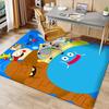 Dragon Quest Slimes Printed Absorbent Washable Carpet,Non-Slip Bathroom Mats,Kitchen Rugs,Living Room Entrance,Camping Picnic Rugs